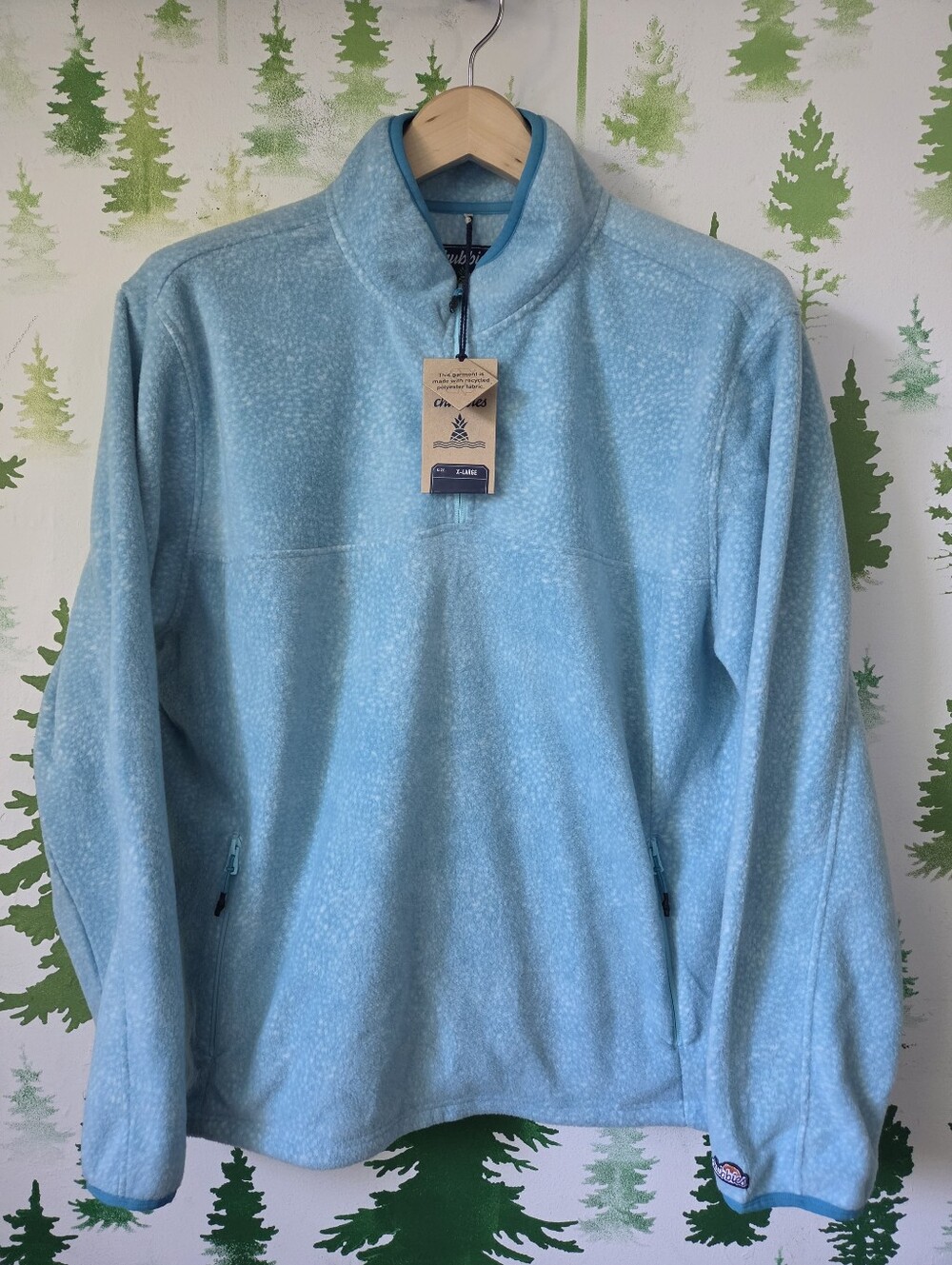 Chubbies The Tundra Quarter-Zip Fleece Pullover Sweater